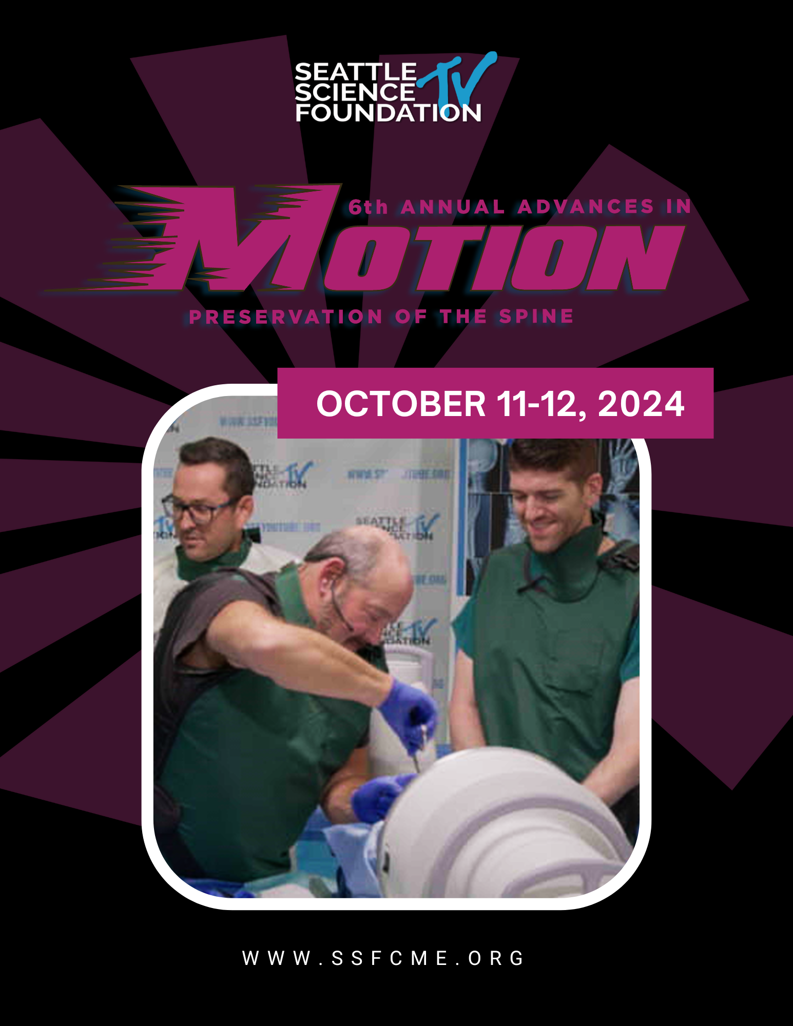 6th Annual Advances in Motion Preservation of the Spine 2024 Banner